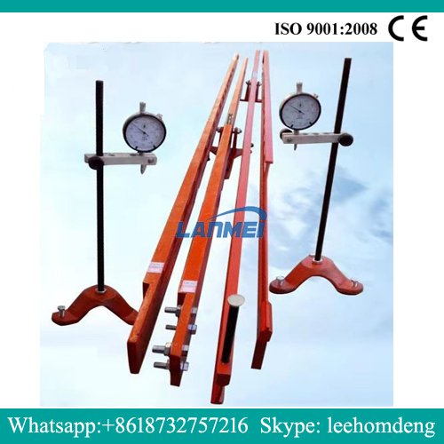 Δοκιμαστής εκτροπής οδού 5.4m Beckman Beam Pavement Tester Tester Rebound Device Dester 3.6 7.2m