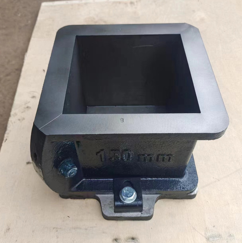 Σκυρόδεμα 150x150x150 μούχλα από χυτοσίδηρο