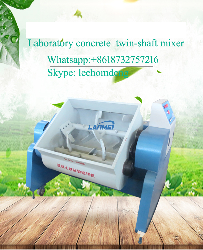 Concrete Laboratory Twin-Shaft Fixer