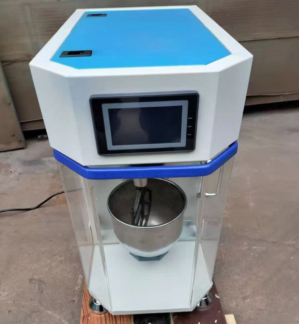 LCD οθόνη αφής εργαστηρίου τσιμέντου μίξερ πάστα
