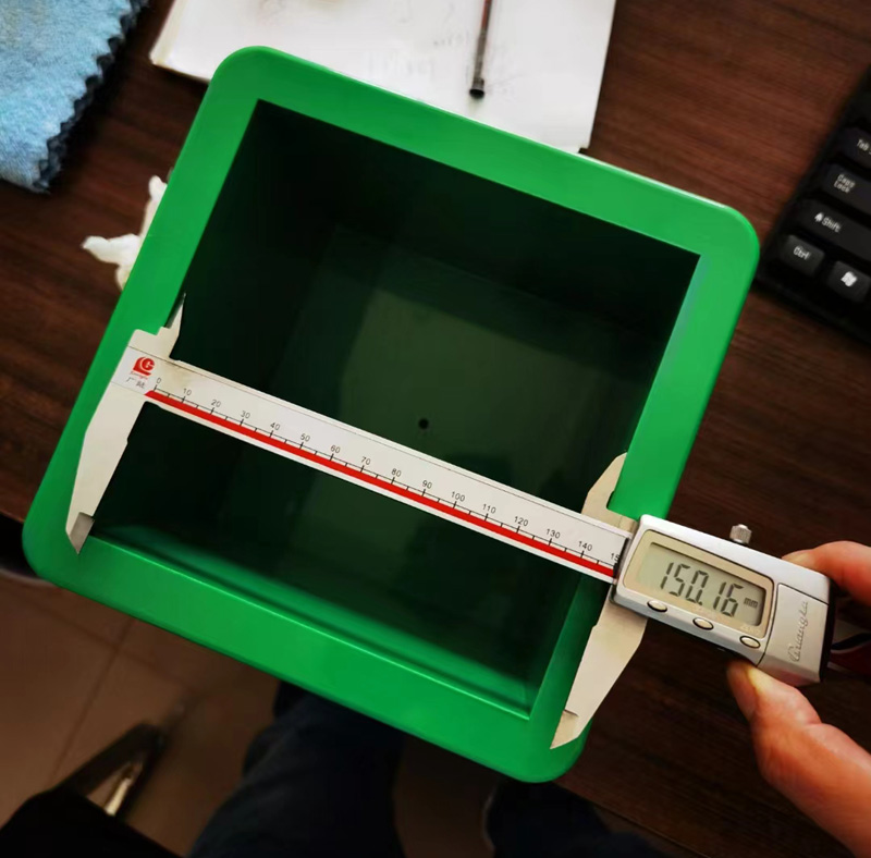 Δοκιμή σκυροδέματος 150mm Cube καλούπι